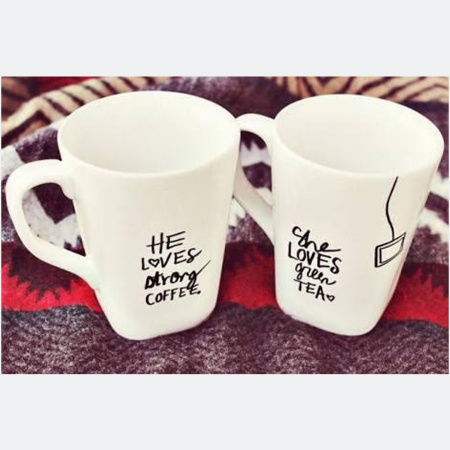 Couple Mug white